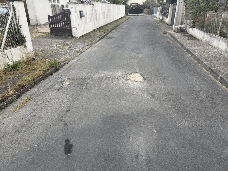 Voirie, éclairage, Allée des Chardonnerets, Libourne