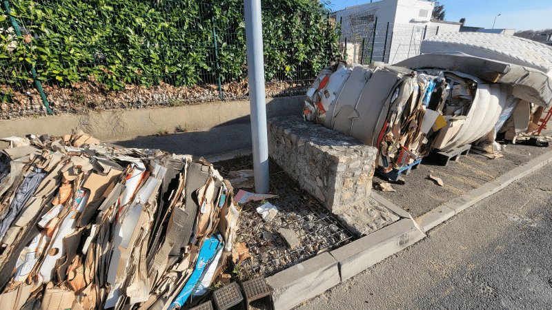 Dépôt sauvage, Rue Bossuet, Longjumeau