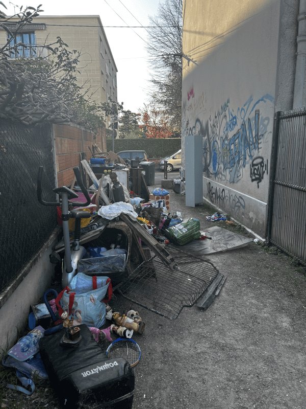 Dépôt sauvage, Passage du Gros Murger, Maisons-Laffitte
