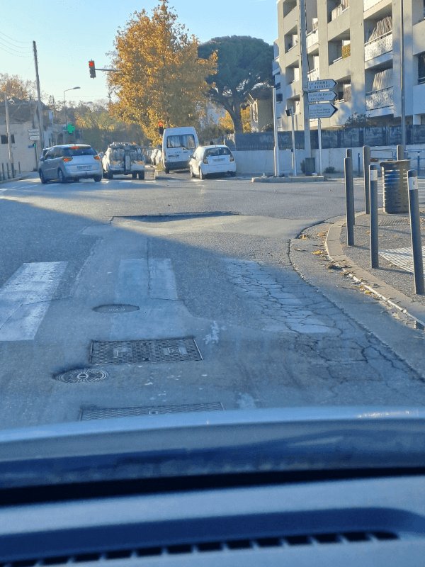 Voirie, éclairage, Boulevard de la Valbarelle, Marseille