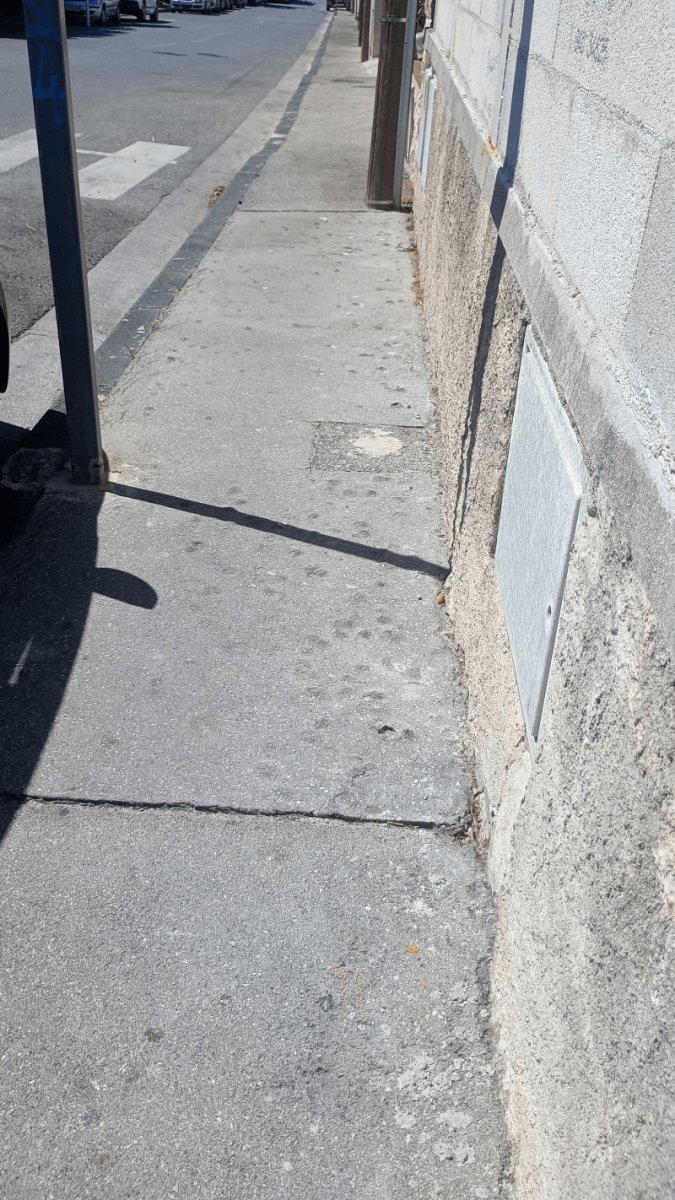 Voirie, éclairage, Traverse Chevalier, Marseille