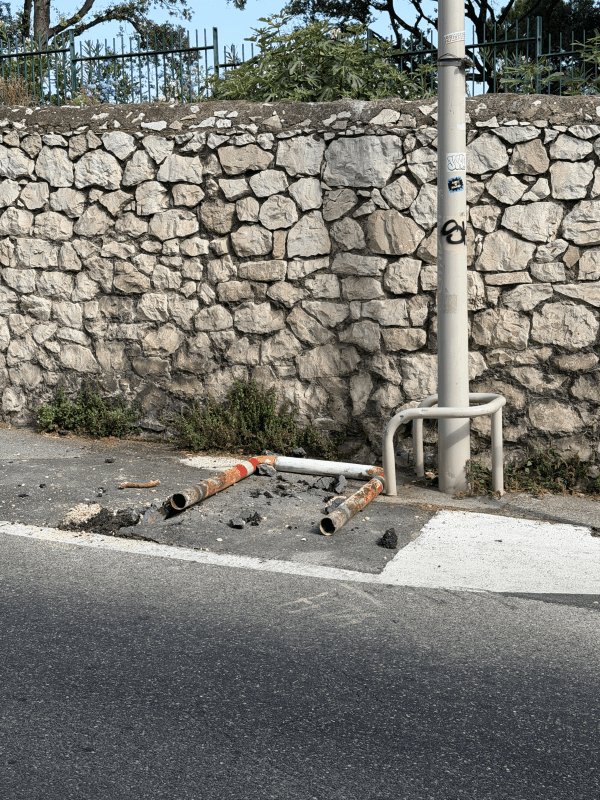 Voirie, éclairage, Montée de l'Oratoire, Marseille