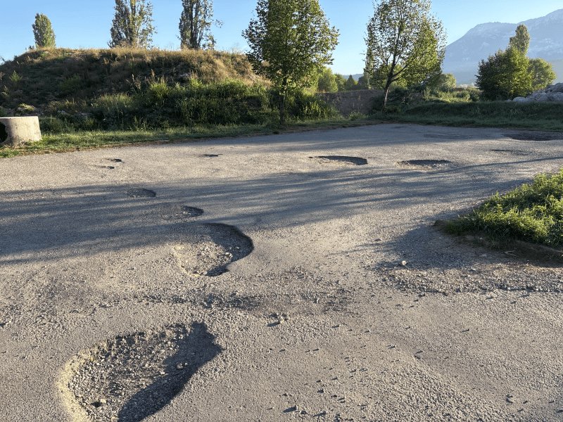 Voirie, éclairage, Route de l'école du Tremblay, La Motte-Servolex