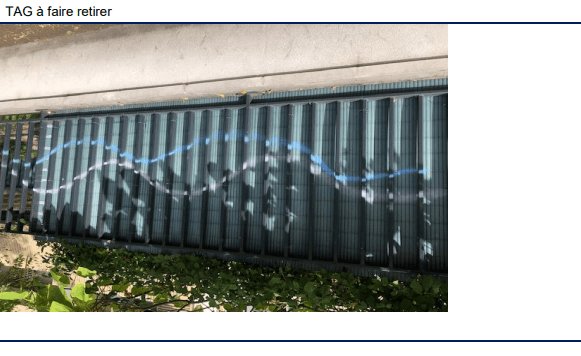 Tag, affiche, 357 Avenue de la République, Nanterre