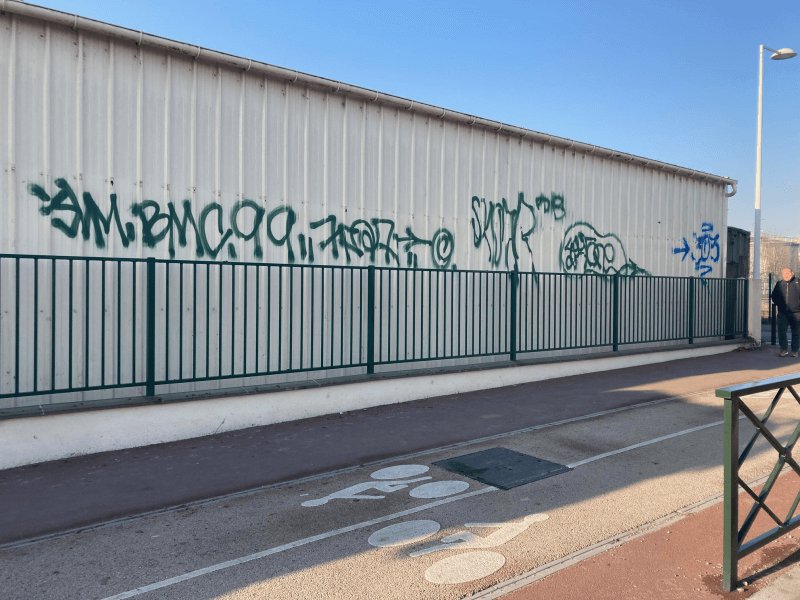 Tag, affiche, 125 Avenue Jules Quentin, Nanterre