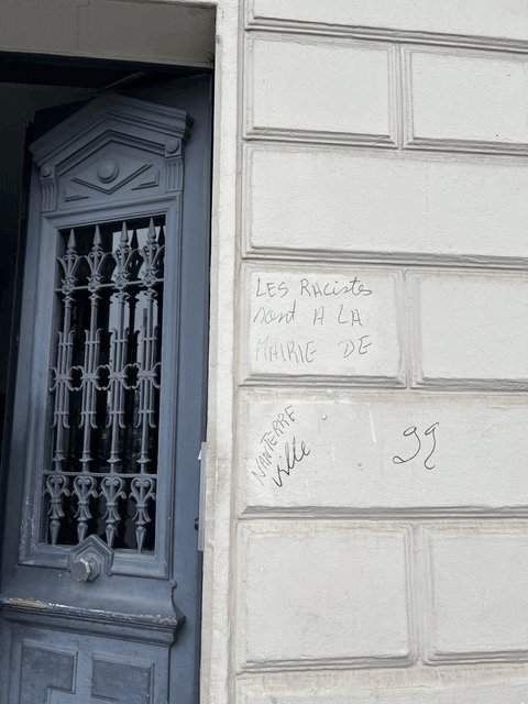 Tag, affiche, 82 bis Rue Maurice Thorez, Nanterre