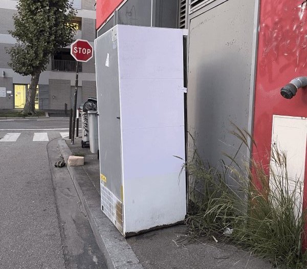 Dépôt sauvage, Rue Henri-Edmond Fouché, Nantes