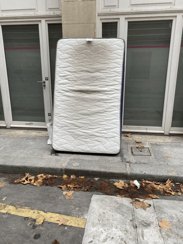 Dépôt sauvage, 8 Rue Sainte-Foy, Paris