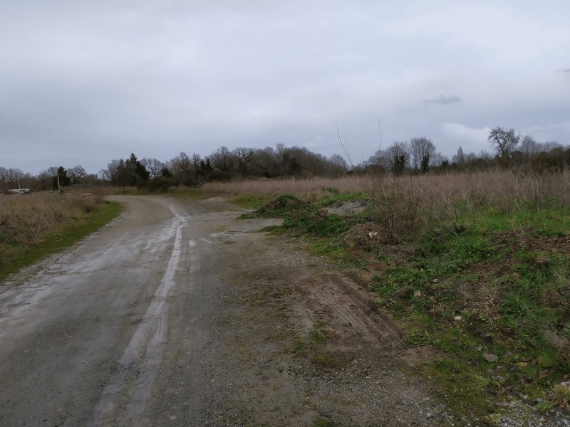Dépôt sauvage, Route de la Limouzinière, La Roche-sur-Yon : après