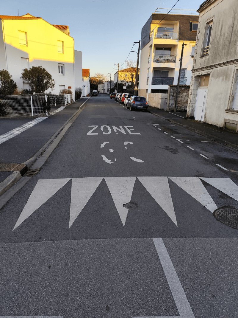 Voirie, éclairage, Rue de la Barroère, La Rochelle