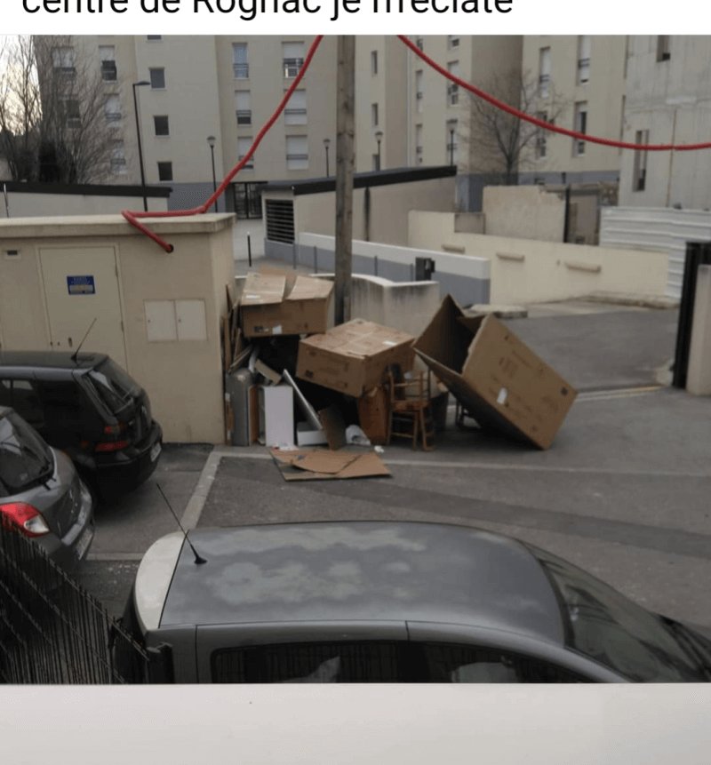 Dépôt sauvage, 91 Boulevard Jean Jaurès, Rognac