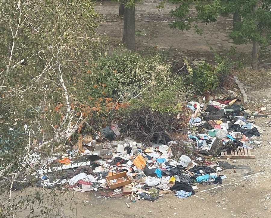 Dépôt sauvage, Saint-Denis