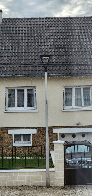 Voirie, éclairage, 9 Rue des Fraisettes, Saint-Fargeau-Ponthierry