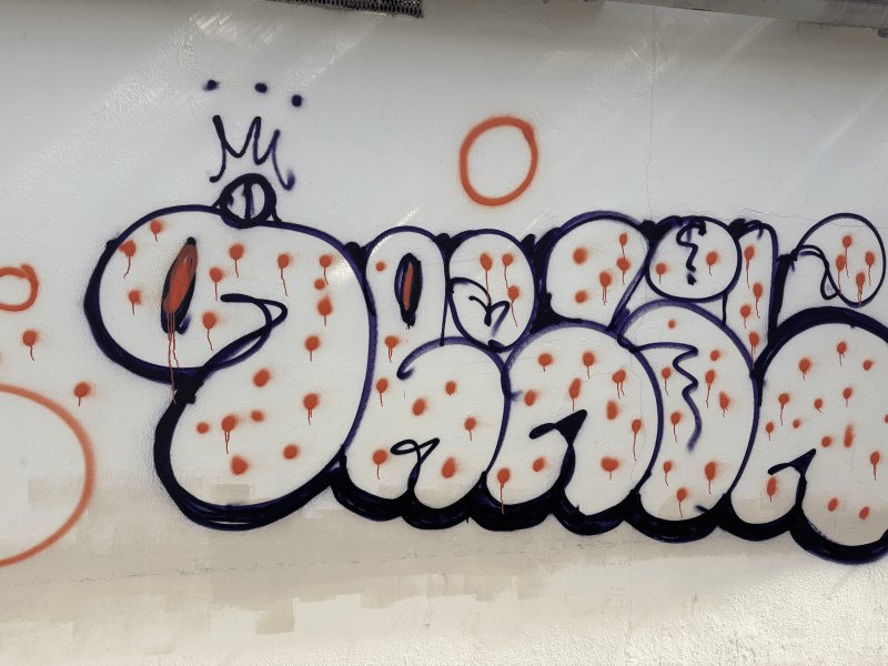 Tag, affiche, 136 Rue des Rosiers, Saint-Ouen-sur-Seine