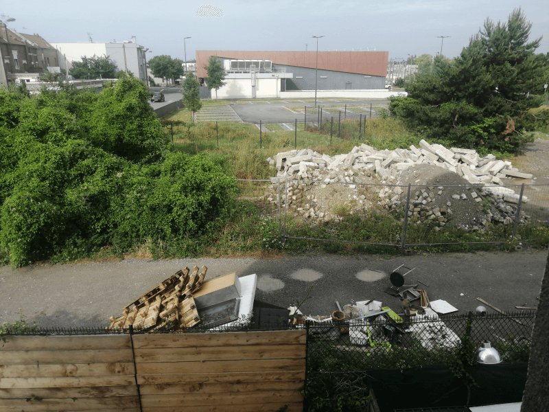 Dépôt sauvage, Rue du Maréchal Joffre, Saint-Quentin