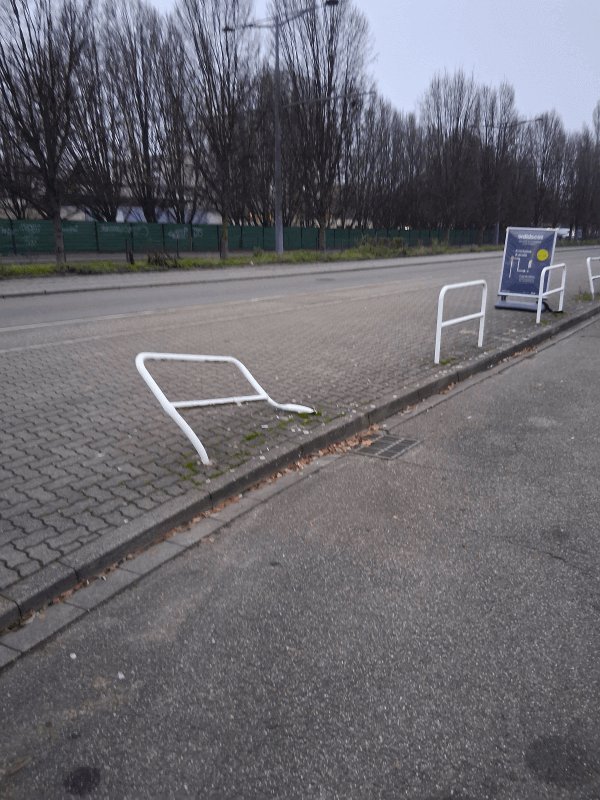 Voirie, éclairage, Rue du Héron, Schiltigheim