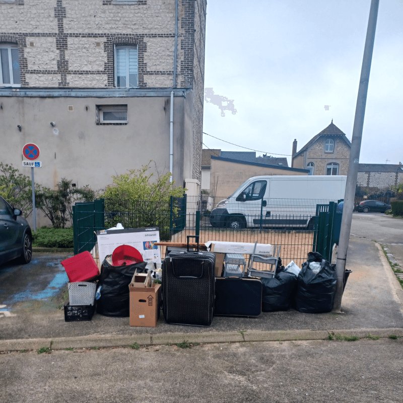 Dépôt sauvage, Passage Lemoine, Sotteville-lès-Rouen