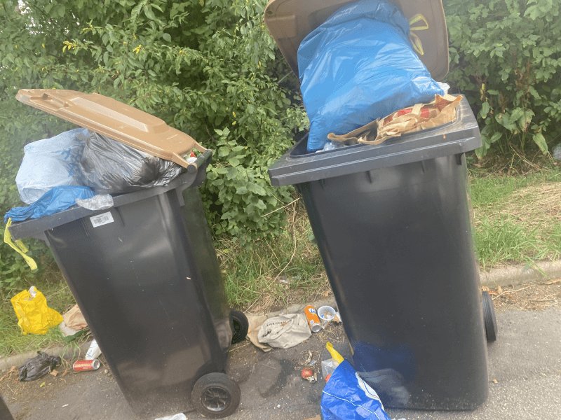 Dépôt sauvage, 3 Rue du Château d'eau, Thionville