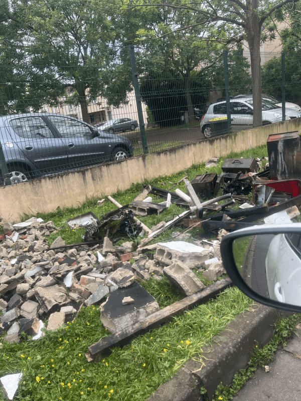 Dépôt sauvage, Impasse des Lozaits, Villejuif