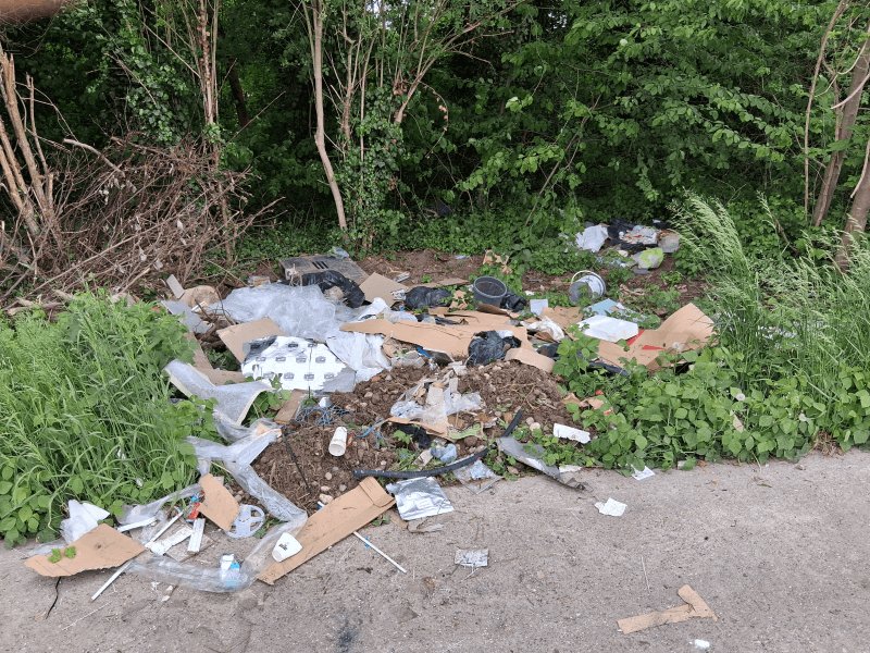 Dépôt sauvage, 31 Route de Strasbourg, La Wantzenau