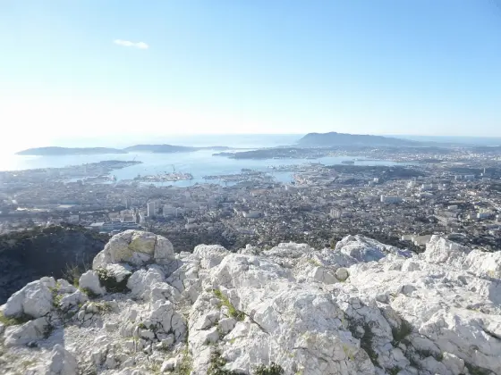 Vue aérienne, Toulon