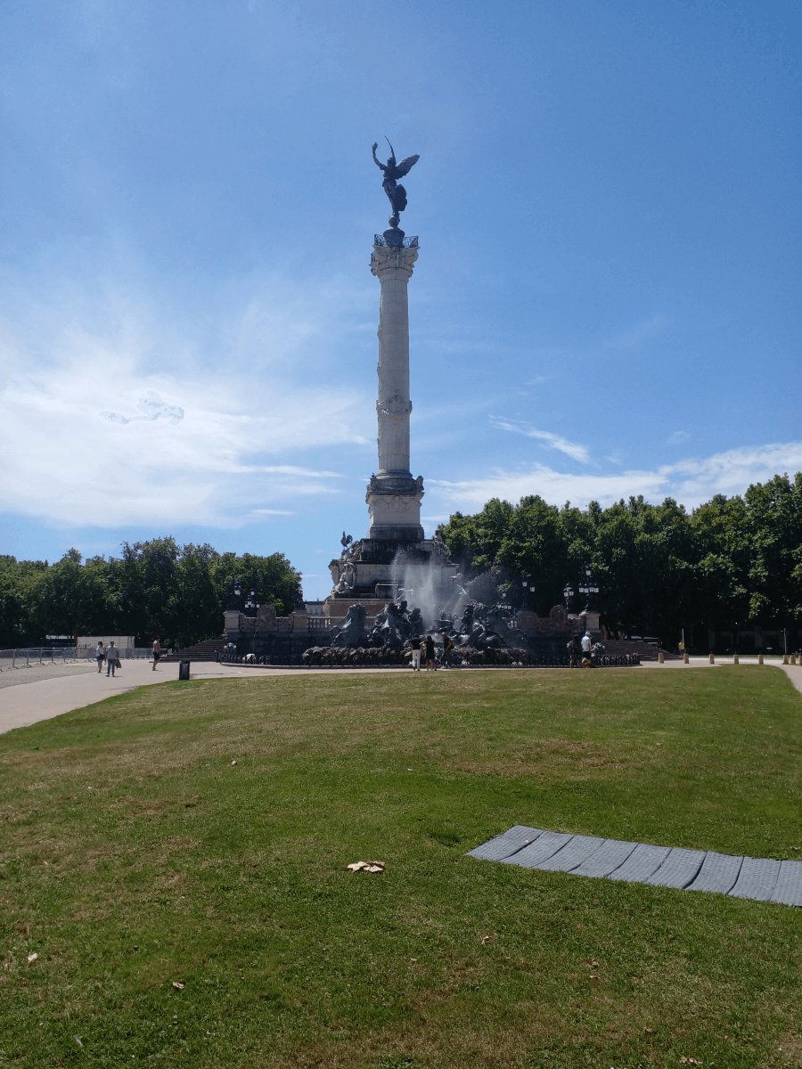Monument des girondins Bordeaux, Bordeaux