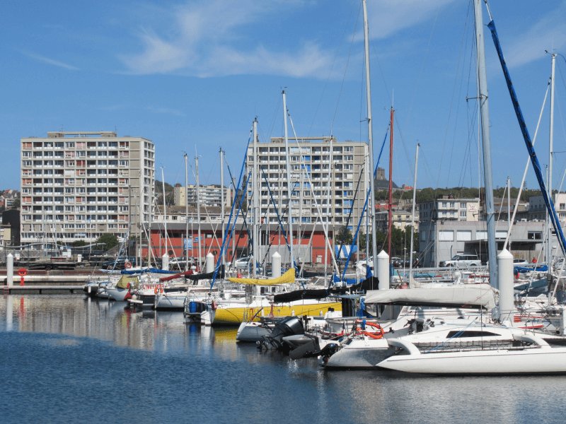 Bassin Napoléon, Port de plaisance, Boulogne-sur-Mer