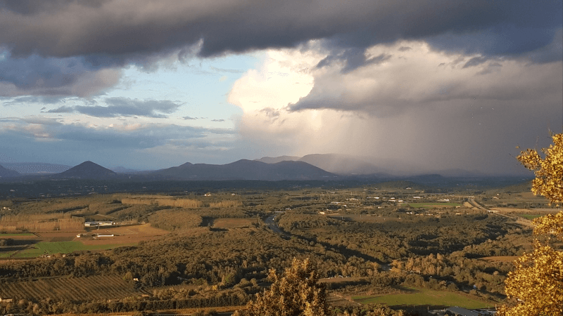 Vallée du Rhône depuis la Chapelle de Montchamp - MALATAVERNE