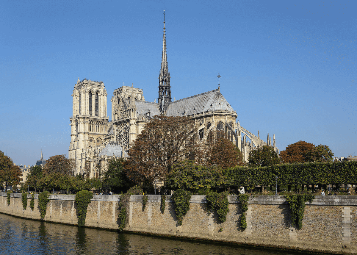 Cathédrale Notre-Dame de Paris (source wikipedia-Uoaei1)