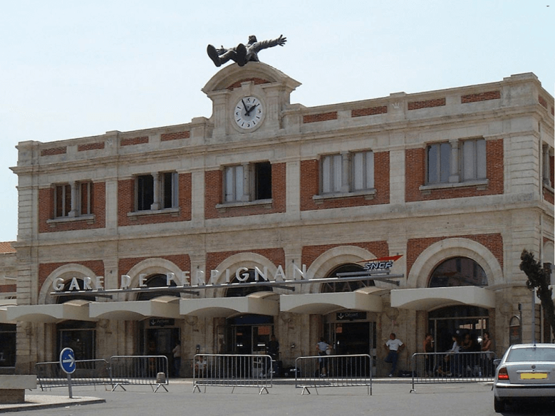 La gare de Perpignan