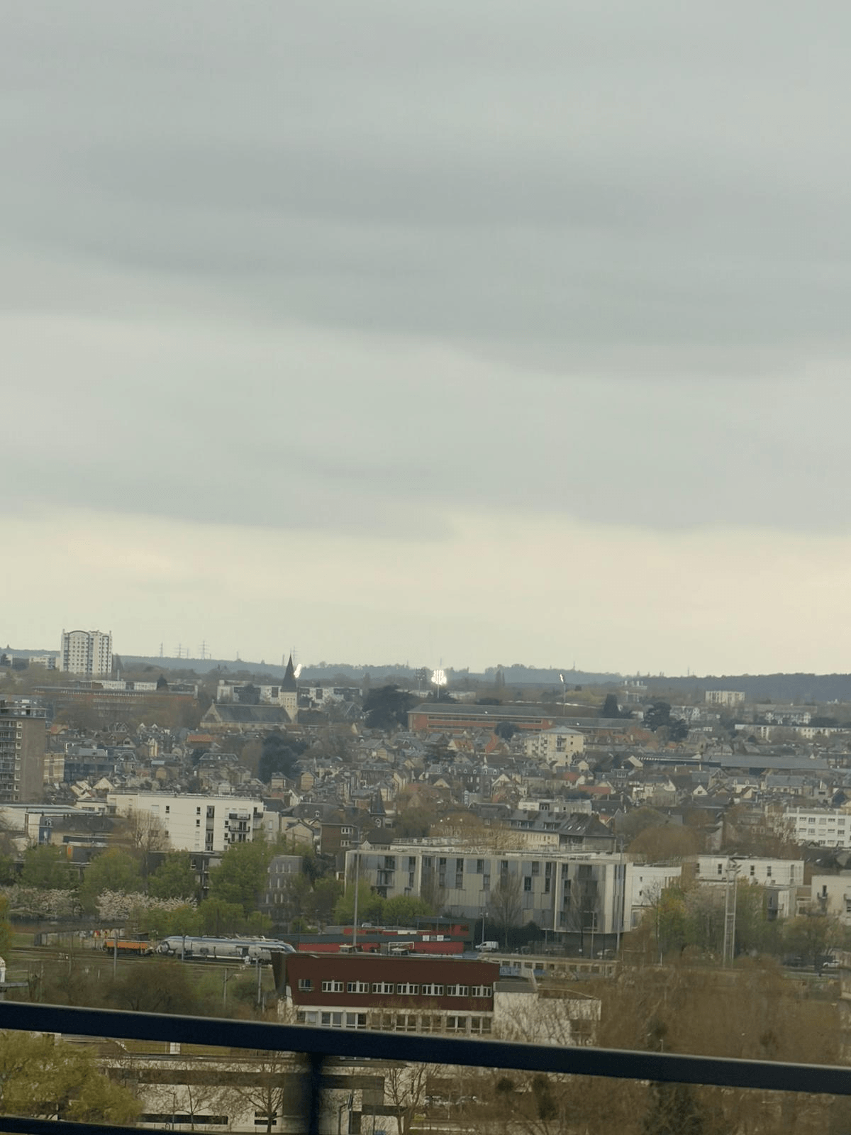 Photo de Rouen sur le panorama de Mont Saint Aignan 