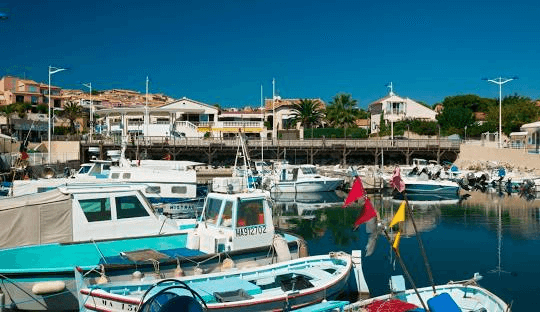 Le port de Sausset-les-Pins 