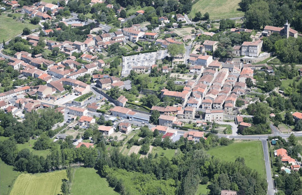 Vue aérienne